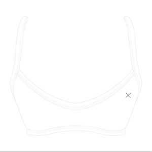 Boutine LA White Sporty Swim Top
